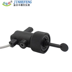 Hexagonal Baffle Flow Induction Switch PP Plastic Water Flow Magnetic Sensor