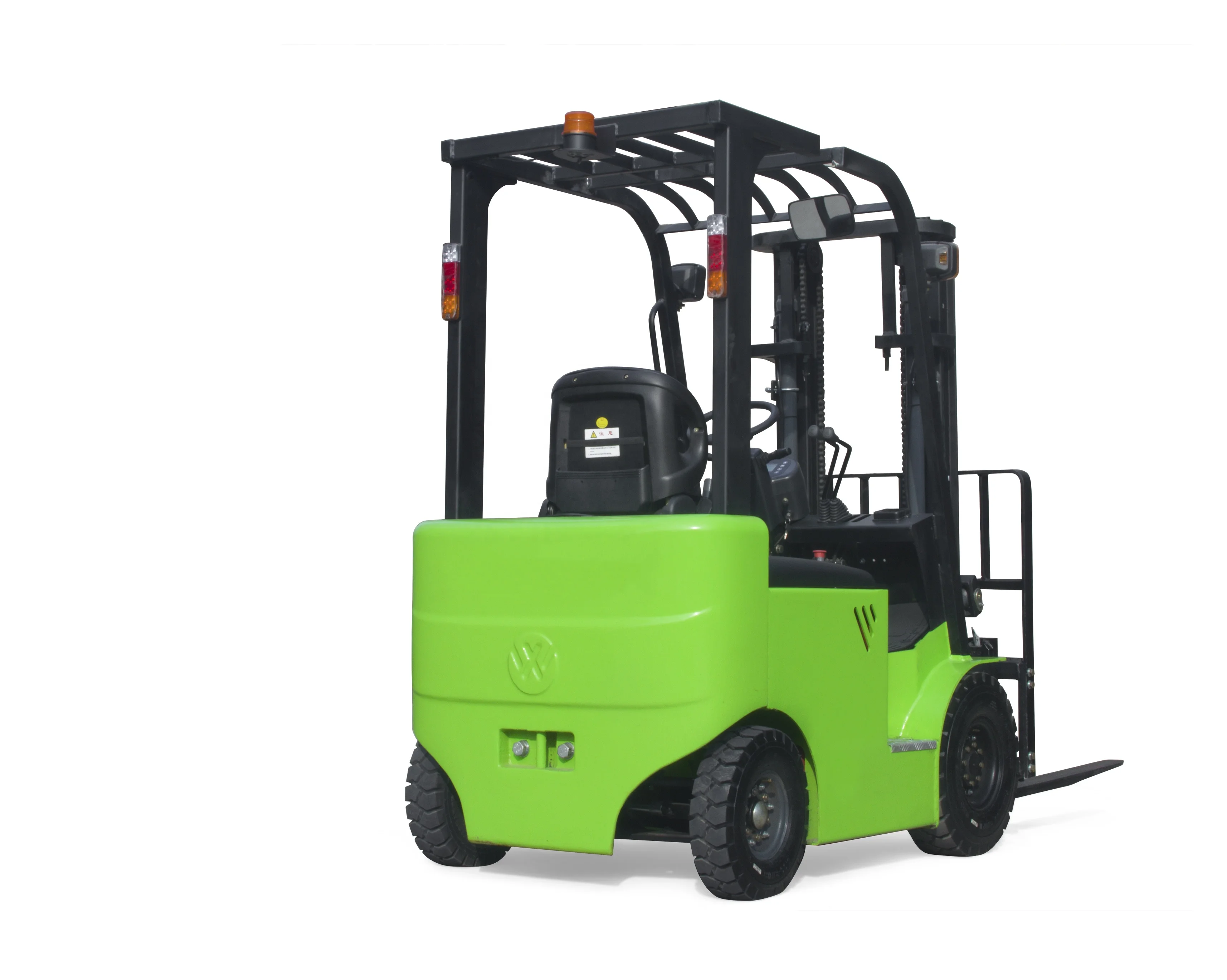 Large Capacity Truck Battery Power Four Wheels Electric Forklift