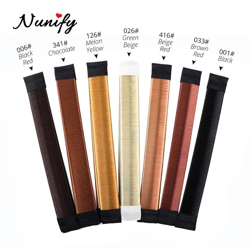 Nunify Nuove Donne Dei Capelli Creatore del Panino Magico Facile Ciambella Styling Fascia Twist Updo Fai Da Te Strumento di Strumento di Styling Dei Capelli Treccia supporto