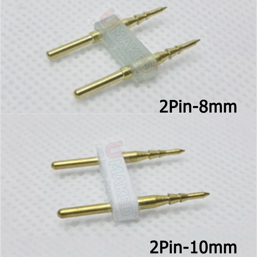 2pin 7mm 9mm 11mm 13mm 15mm Single Color connector 4pin 8mm 10mm RGB connector for 110V 220V LED Strip  Extra 2% off