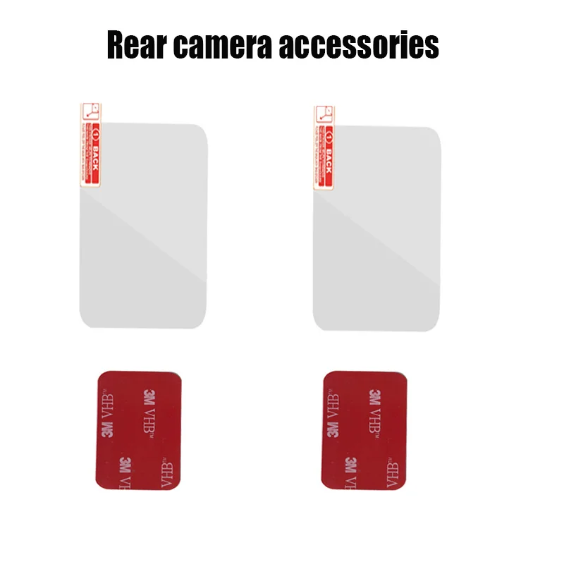 For 70mai A800 A800s 4K Dashcam Heat Resistant 3M sticker + transparent electrostatic film, XIAOMI 70MAI Special accessories
