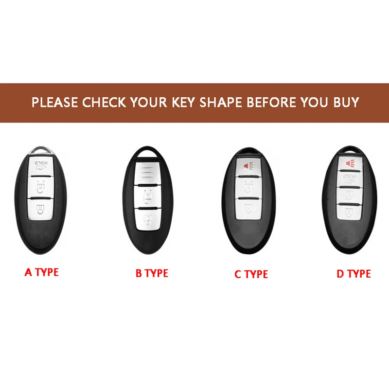 Genuine Leather Car Key Shell Cover Holder Protection Key Covers For Infiniti QX50 M25 FX35 QX60 QX70 G25 Q50 Car Accessories