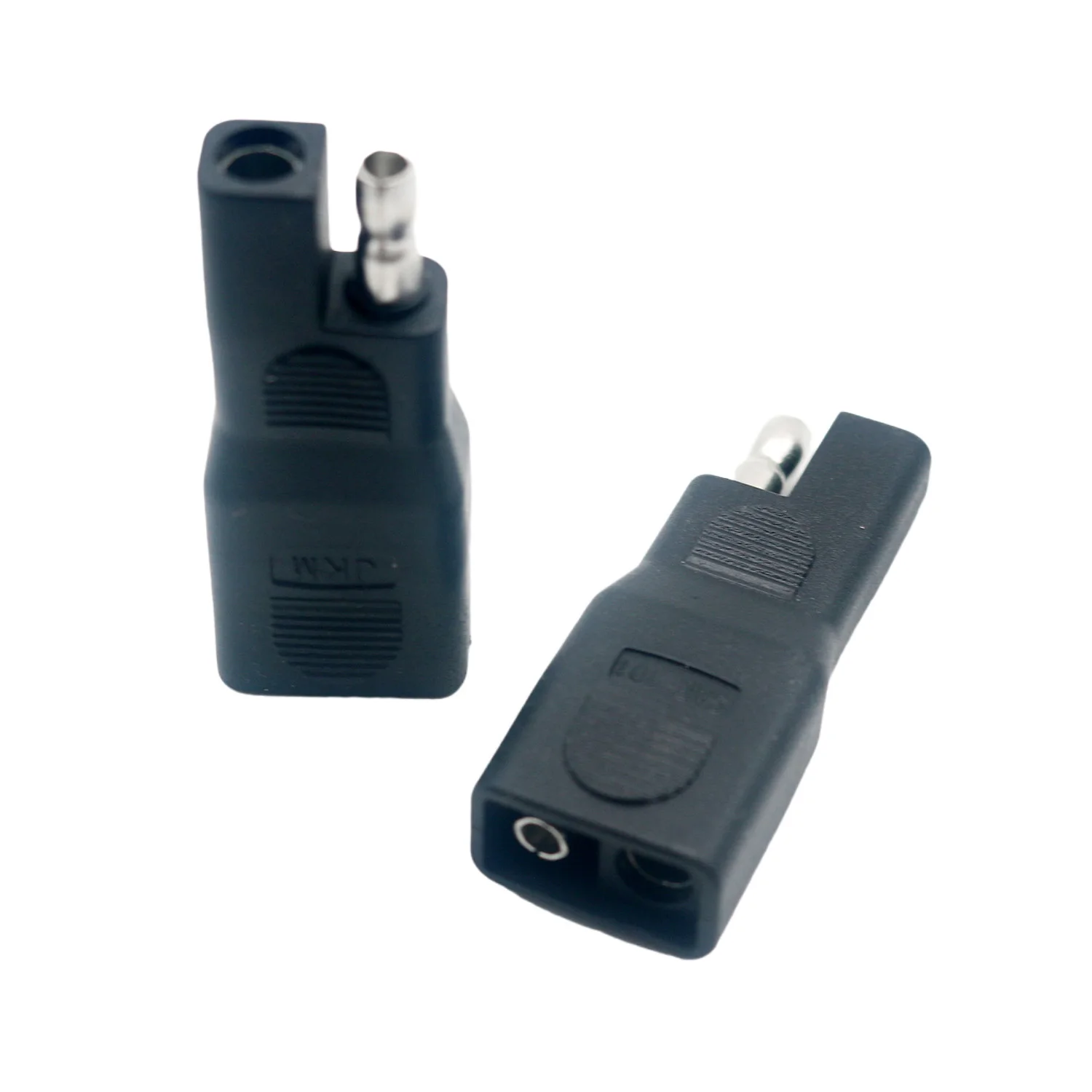 Connecteur adaptateur de câble SAE à SAE pour panneaux automobiles, 2 pièces, Extension de polarité inversée, déconnexion rapide