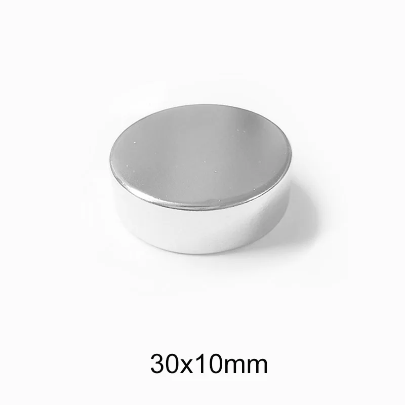 1/2/3/5PCS 30x10 mm Circuler Search Magnet N35 Round Rare Earth Neodymium Magnet 30x10mm Thick Permanent Magnet Strong 30*10