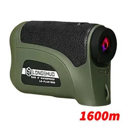 Longshuo Golf Rangefinder Laser Telescope for Hunting Digital Distance Meter with Slope Adjusted Flag-Lock 800m-2000m