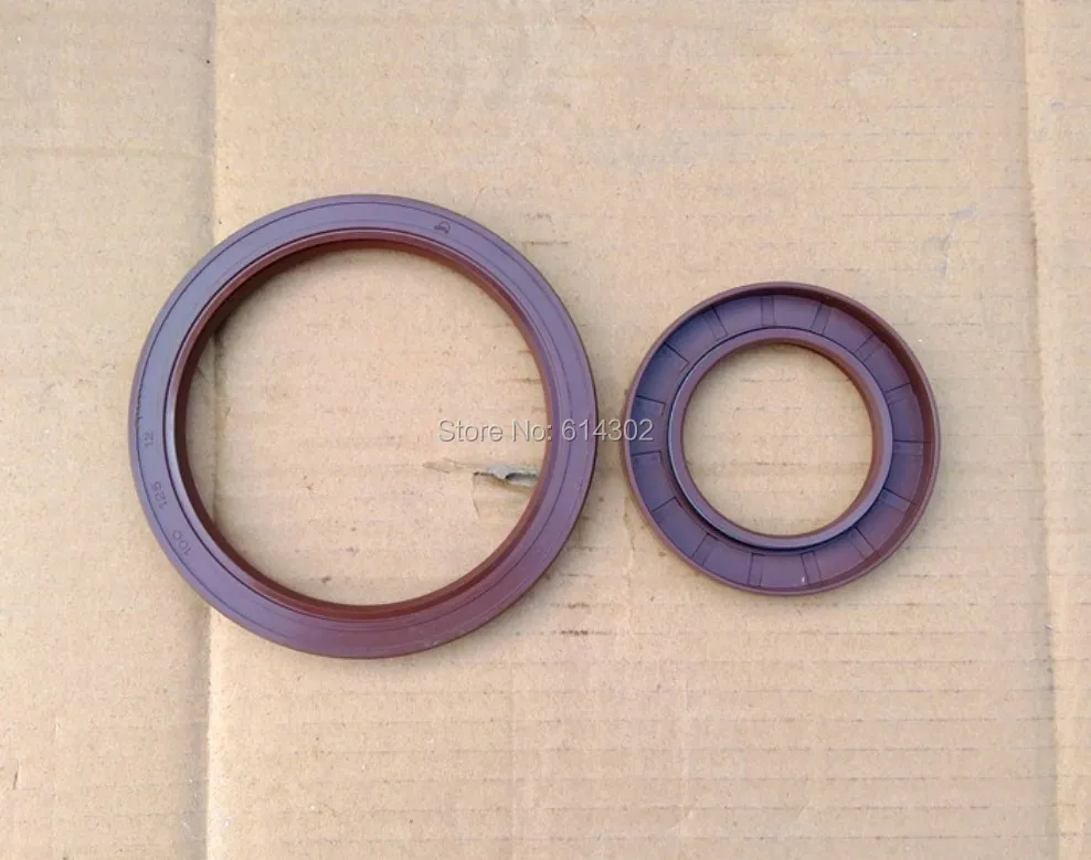 Chian supplier crankshaft oil seal front and back for weifang K4100D K4100ZD diesel engine part