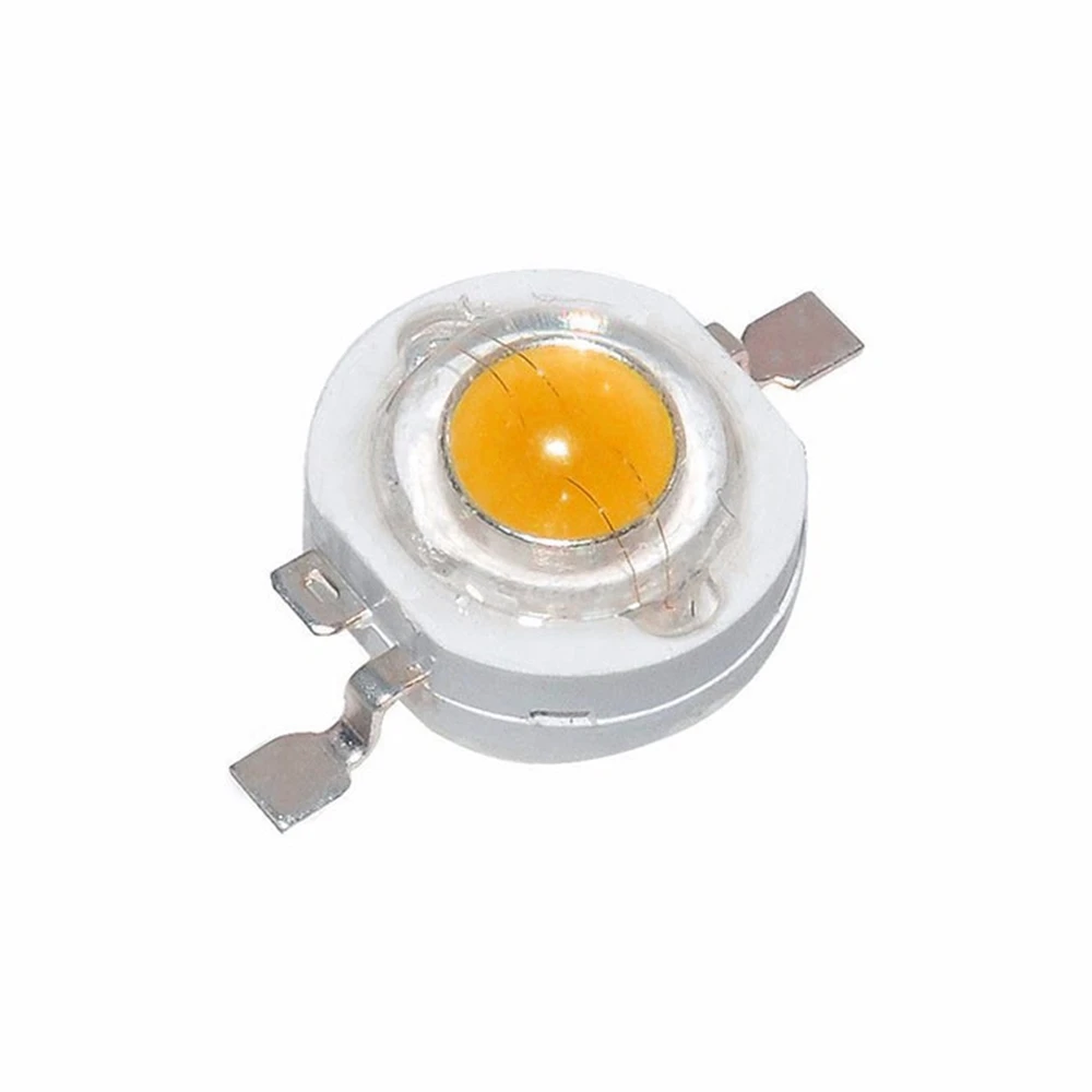 Chip de bombillas LED SMD COB, diodos de alta potencia, 1W, 3W, blanco frío, blanco cálido, rojo, verde, azul, amarillo, 440, 660nm, 10 Uds.