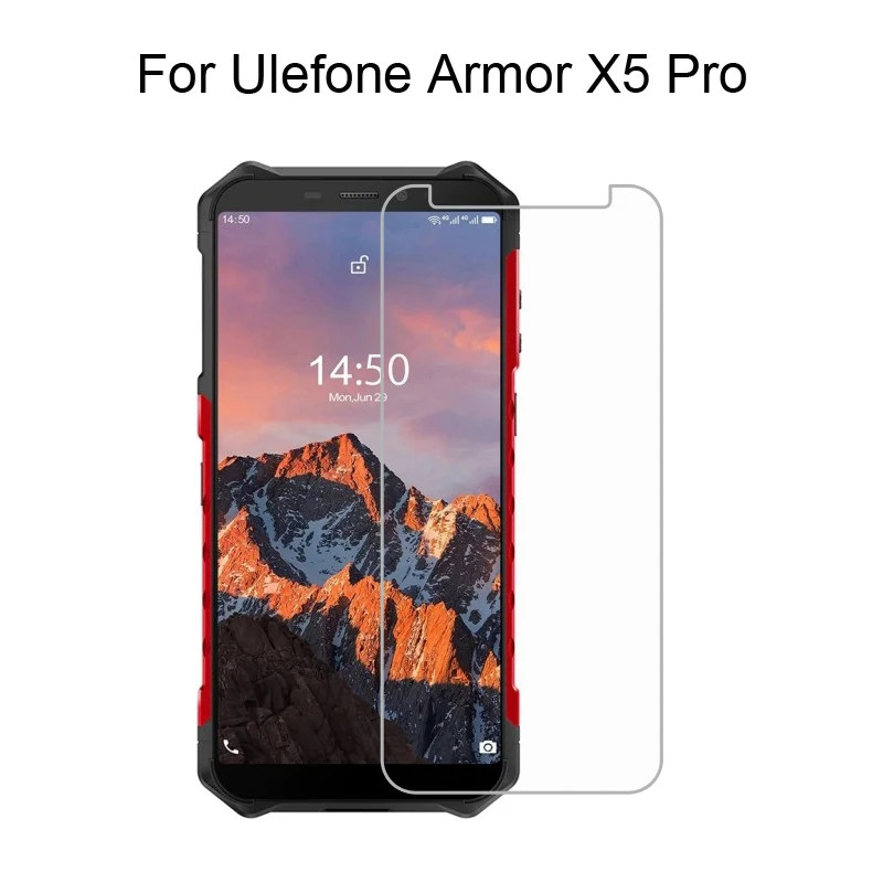 3-1PC Protective Glass For Ulefone Armor 11 X10 8 5G 9E X9 7E 7 5S Screen Protector for Ulefone Armor X5 X7 Pro X8i Glass