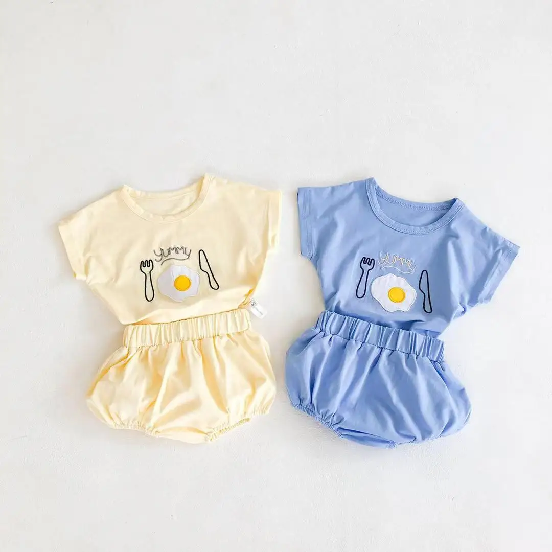 

Новое поступление, Детские Летние наборы Angoubebe 212S87 с рисунком яиц
