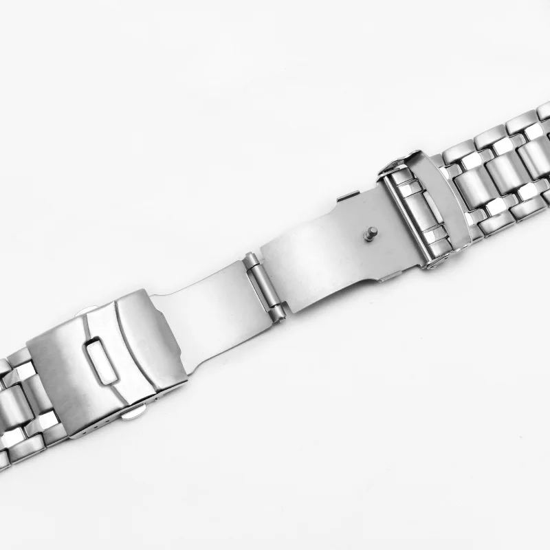 Special Interface Stainless Steel Watchband Silver Bracelet Replacement Belt For Casio EF-539D Male's Watch Chain