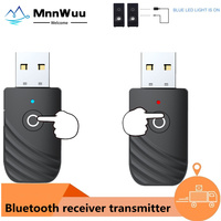 USB Bluetooth 5.0 Transmitter Receiver 3 In 1 Adapter 3.5mm AUX Plug And Play For TV PC Headphones Home Stereo Car HIFI Audio