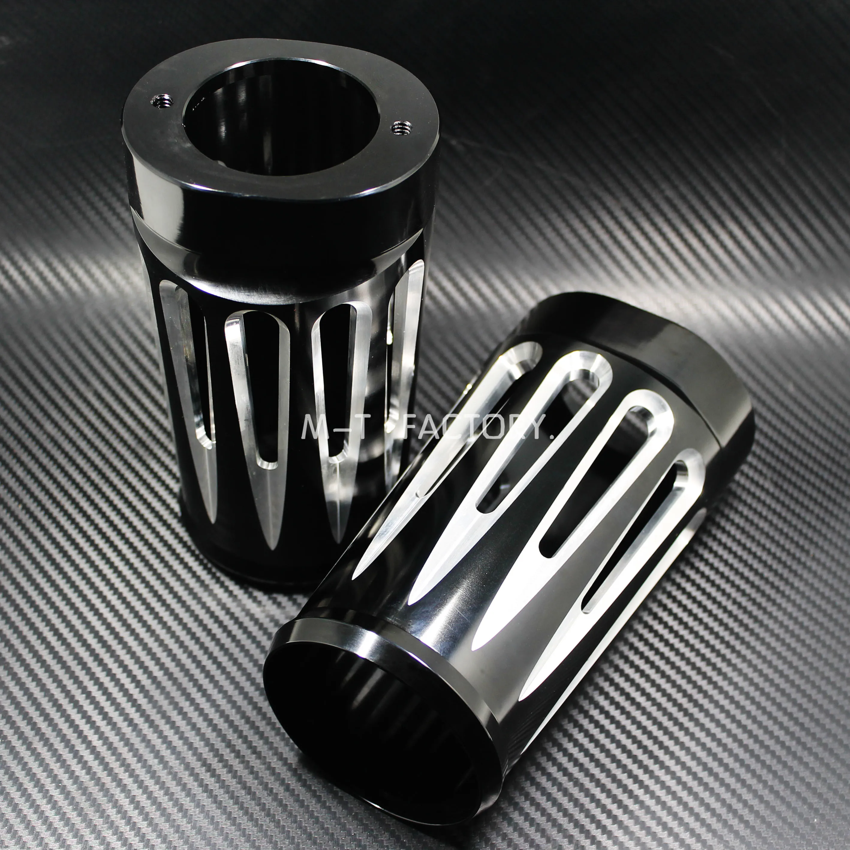 أغطية تمهيد الشوكة الأمامية للدراجة النارية Harley Touring 1980-2013 Electra Glide Road King Street Road Glide FLHR FLHX FLTRX #3