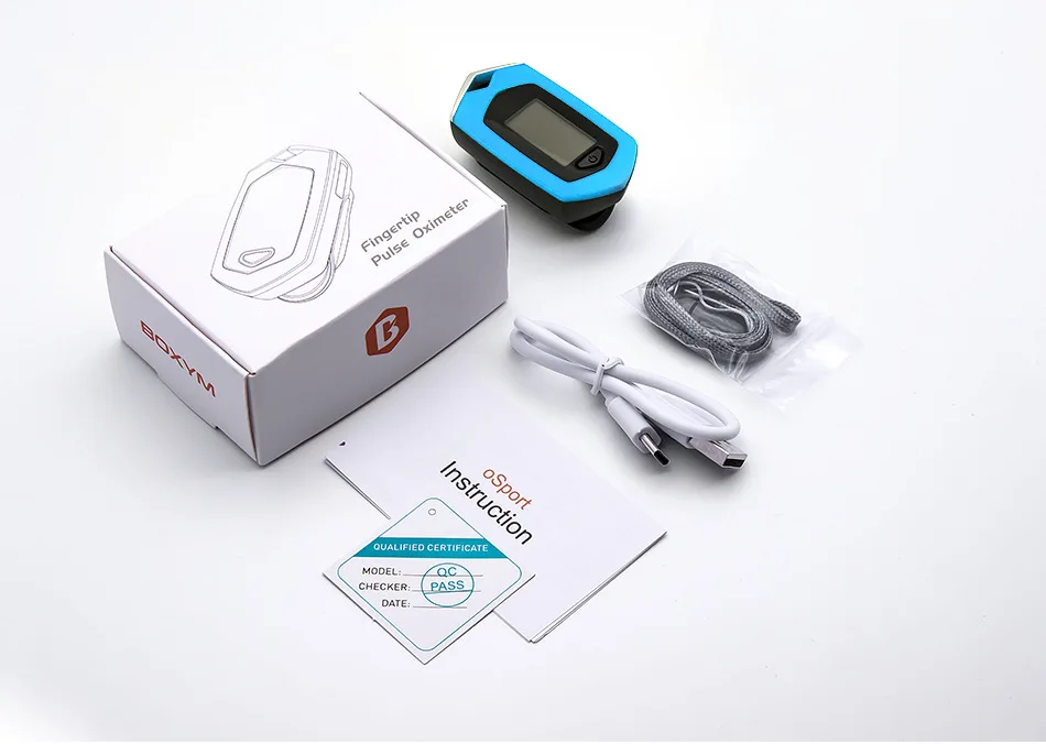 Medical Finger Pulse Oximeter Saturimetro OLED Usb Rechargeable Oximeter Blood Oxygen Measurement Pulse Oximeter