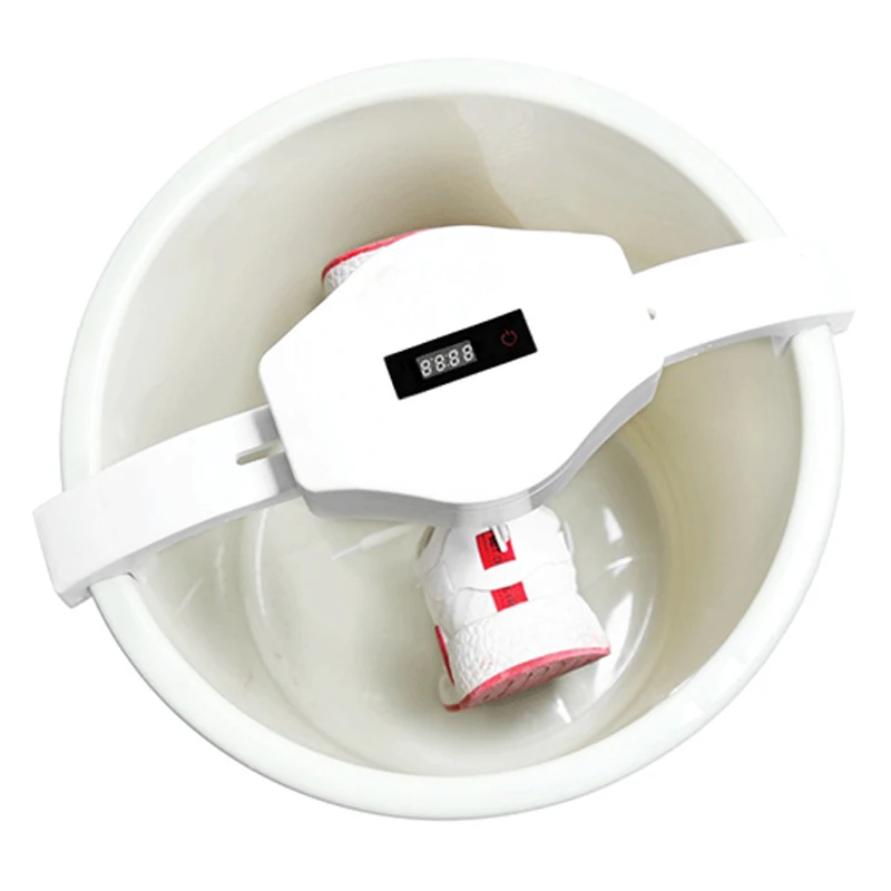 USB powered ultrasonic shoe washer, electric small portable household shoe brush, 5V smart shoe washer