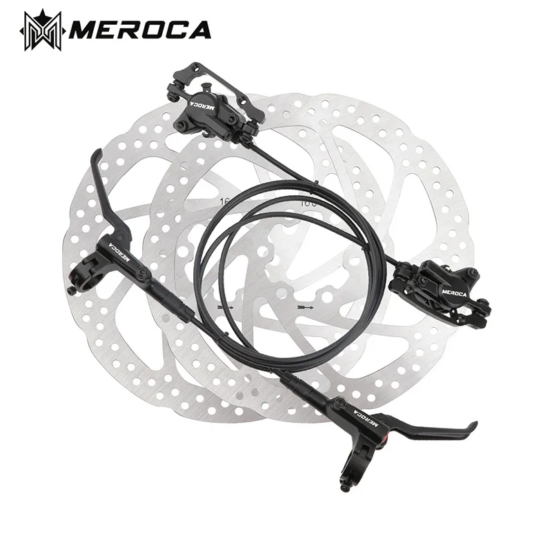 

Meroca Bicycle Hydraulic Disc Brake Brake Mountain Bike Brake Oil Disc Brakeset