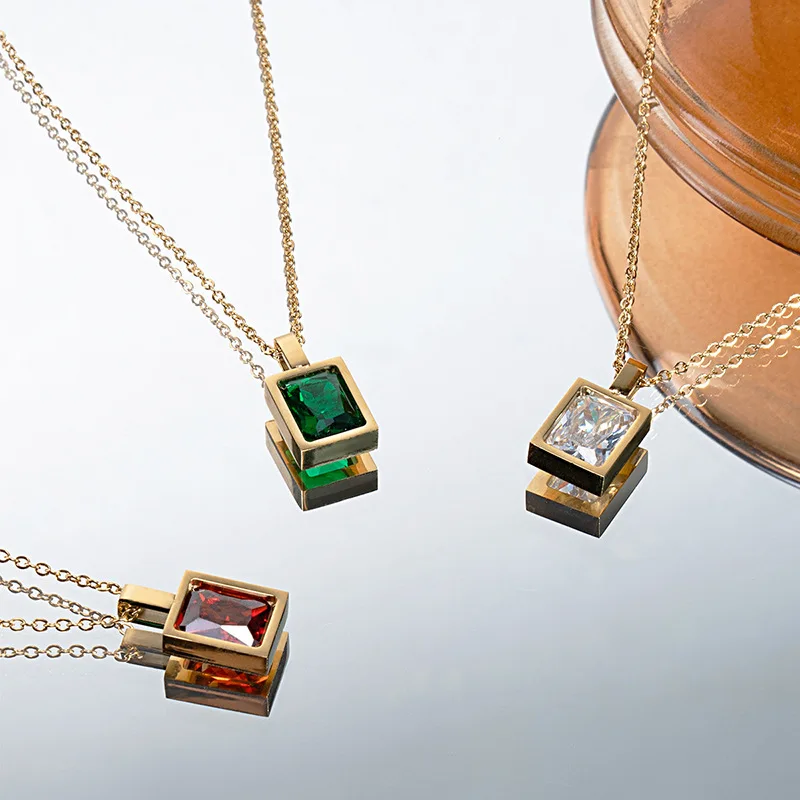 Why the Minimalist Green Zircon Pendant Necklace is the Ultimate Choice for Modern Elegance