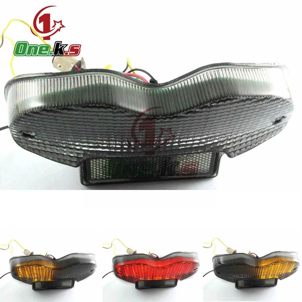 Motorcycle For SUZUKI BANDIT 600 BANDIT1200 2000-2005 LED rear Tail Light  integrated turn signal function Brake light