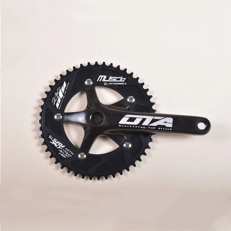 OTAフィキシーバイククランクセット、48T、170mmアーム、アルミ合金