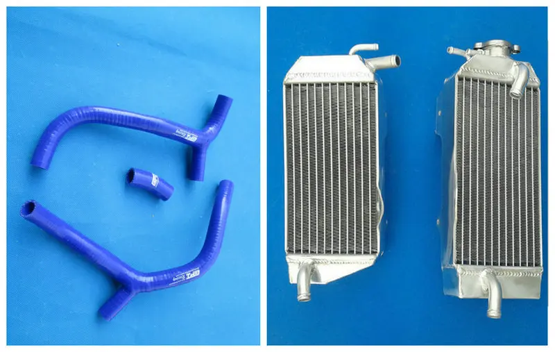 L&R Aluminum Radiator + Hose For Honda CRF450 CRF450R CRF 450 2009 2010 2011 11