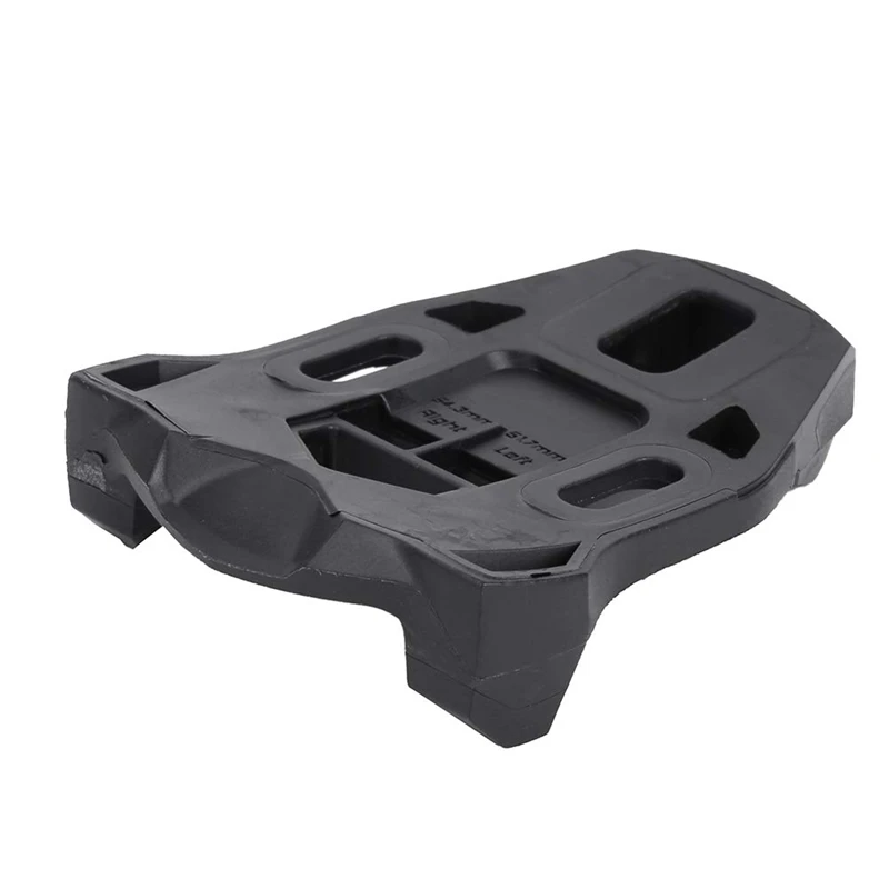 Bike Cleat Set Plastic Black Road Bike Cycling Pedal Cleat Lock Anti-Skid Road Bike Cleat for Time IClic/X-Presso Pedal