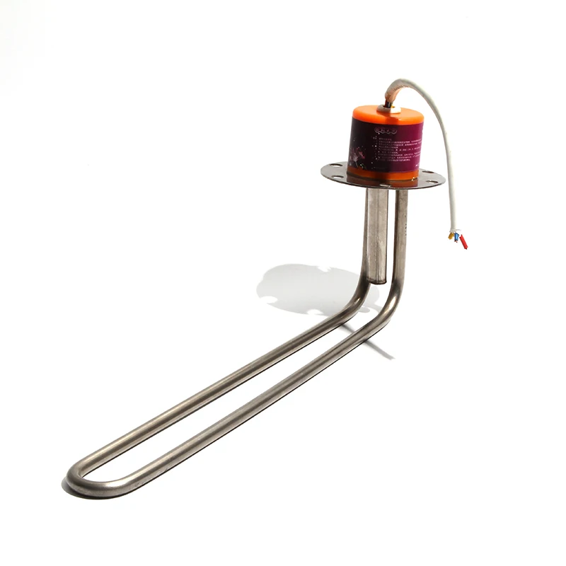 LUJINXUN Solar Water Heaters Parts for 80mm Flange Electric Water Heating Element 30CM Tube Length AC220V 1500W