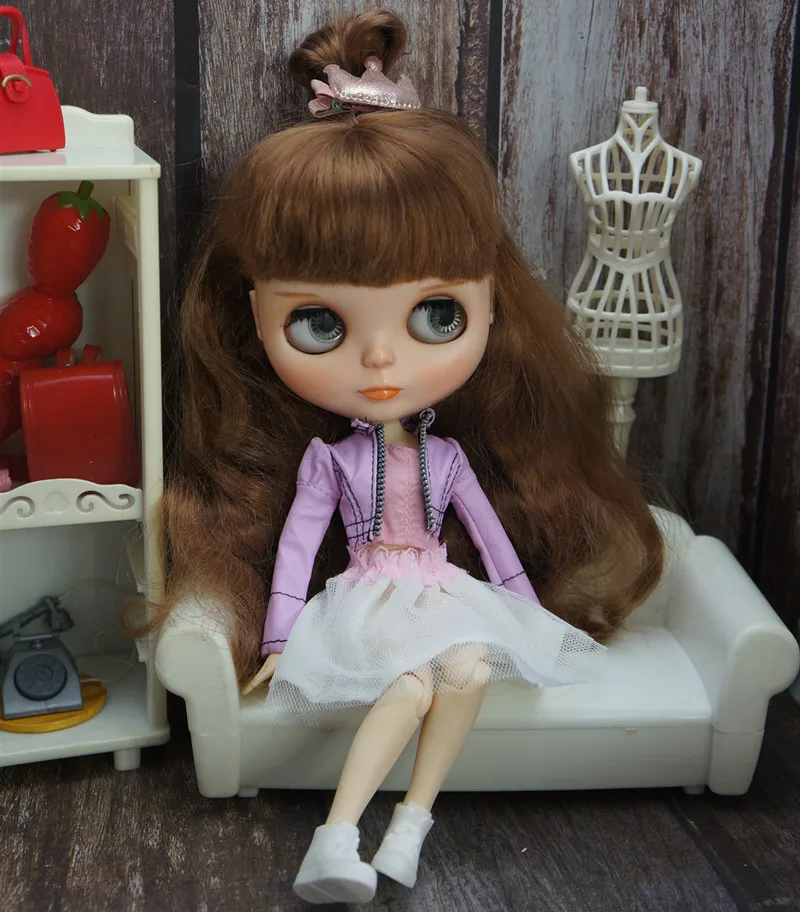 Handmade Clothes For Blythy Doll Sweetpie Coat TUTU Skirts Fashion Doll Clothes For Licca Doll Kids Toy 1/6 Doll Clothes Sets