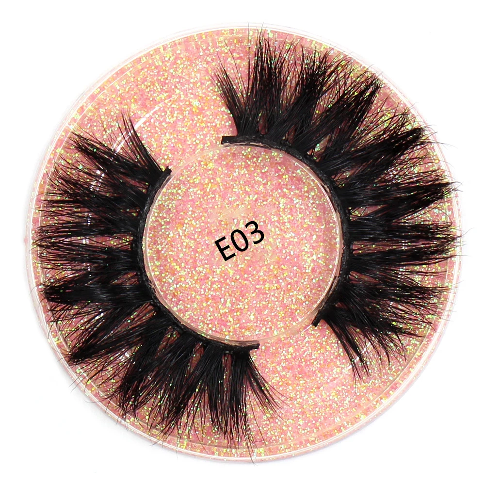 FOXESJI rzęsy z norek 3D rzęsy z norek puszyste dramatyczna objętość krzyż gruby pasek rzęsy rzęsy pełne sztuczne rzęsy Faux Cils