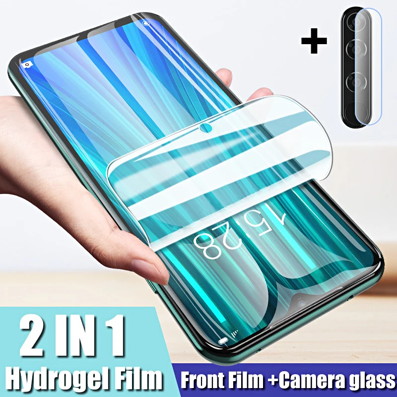 Hydrogel Film For Moto G7 G8 Plus Power Screen Protector Camera Len Film For Motorola G8 Power Lite Not Glass