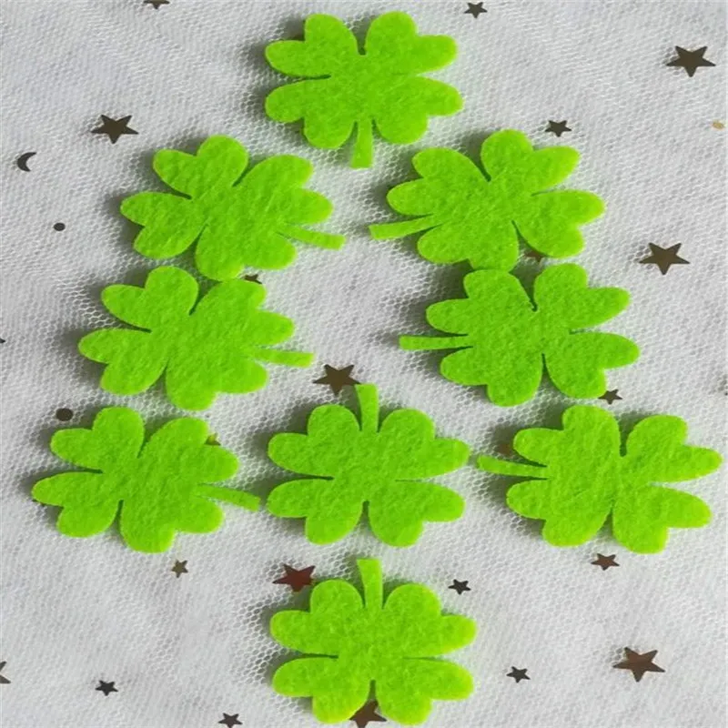 2mm Thick Felt Leaves Flowers Material Cothing Patch Accessories Handmade Sewing Decorations DIY Crafts for Kids Scrapbook Felt