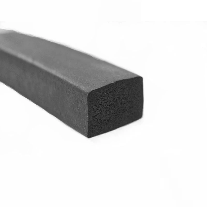 EPDM Rubber Foam Sponge Bar Seal Strip 1.5mm 2mm 2.5mm 3mm 4mm 4.5mm 5mm 6mm 6.3mm 7mm 8 9 10 12 13 14 15 16 17mm Thick 2m Black