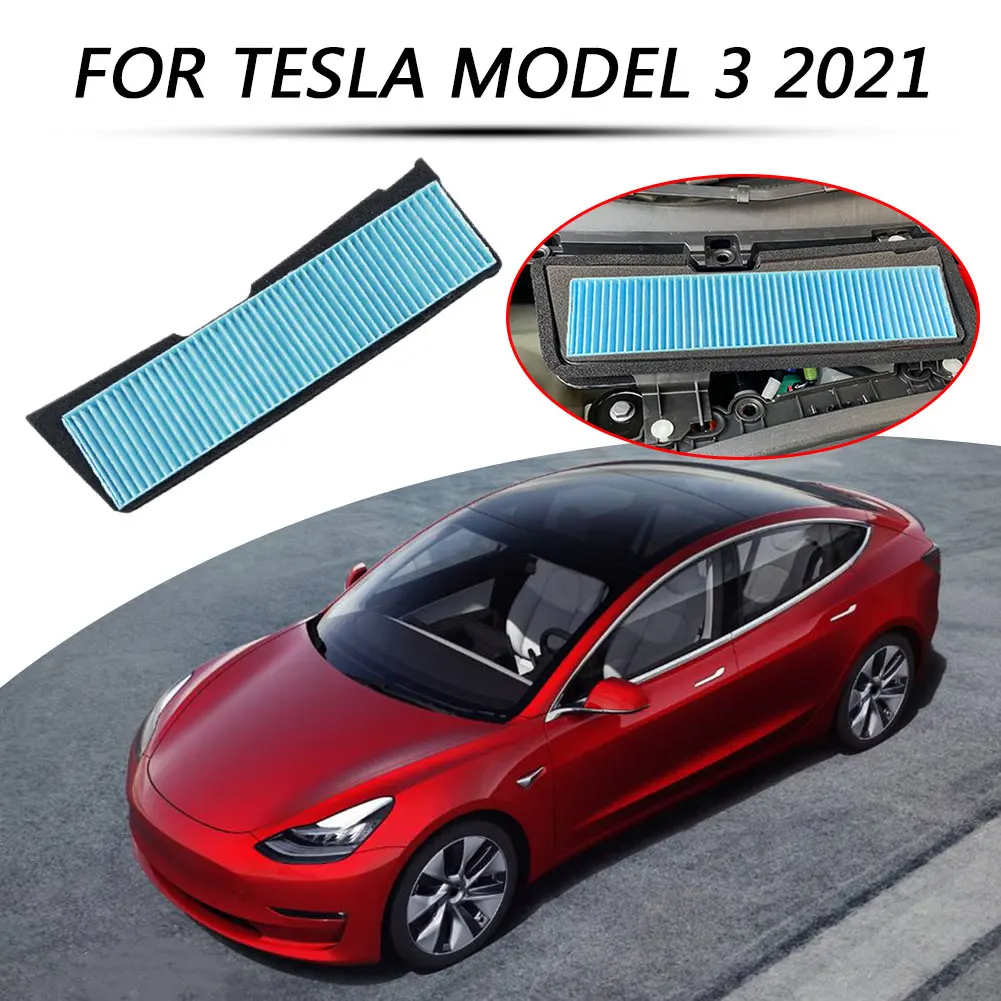 Protect and Filter Tesla Model 3 2021 Air Conditioning Inlet Air Intake Grille Protective Cover Long-lasting ABS Plastic