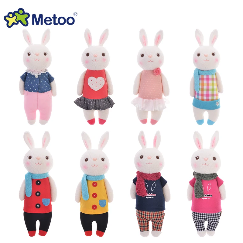 

Metoo Tiramitu Rabbit Cute Plush & Stuffed Toys Companion Doll Cartoon Bunny Animals Capin For Kids Girls Birthday Gift