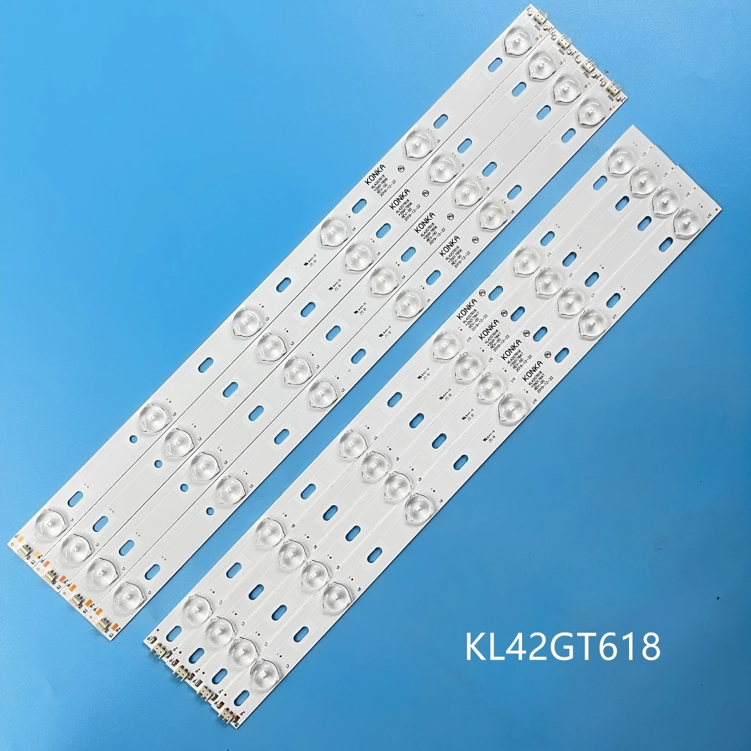 LED Backlight strip 12 lamp For DNS K42A619 SUPRA STV-LC42T410FL LE-42KF40 Kl42gt618 35017856 konka led strip