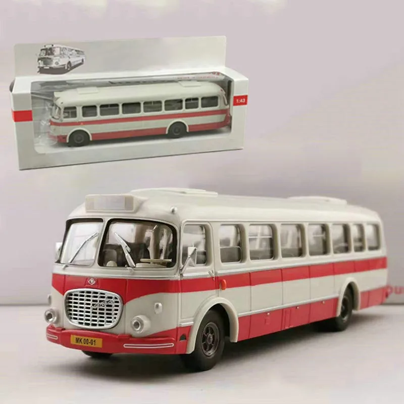 SKODA 1/43 Scale Diecast Plastic Vehicle 706RTO Cars bus VAN Model Toys Children Kids fans boy Gift Collection Display Souvenirs