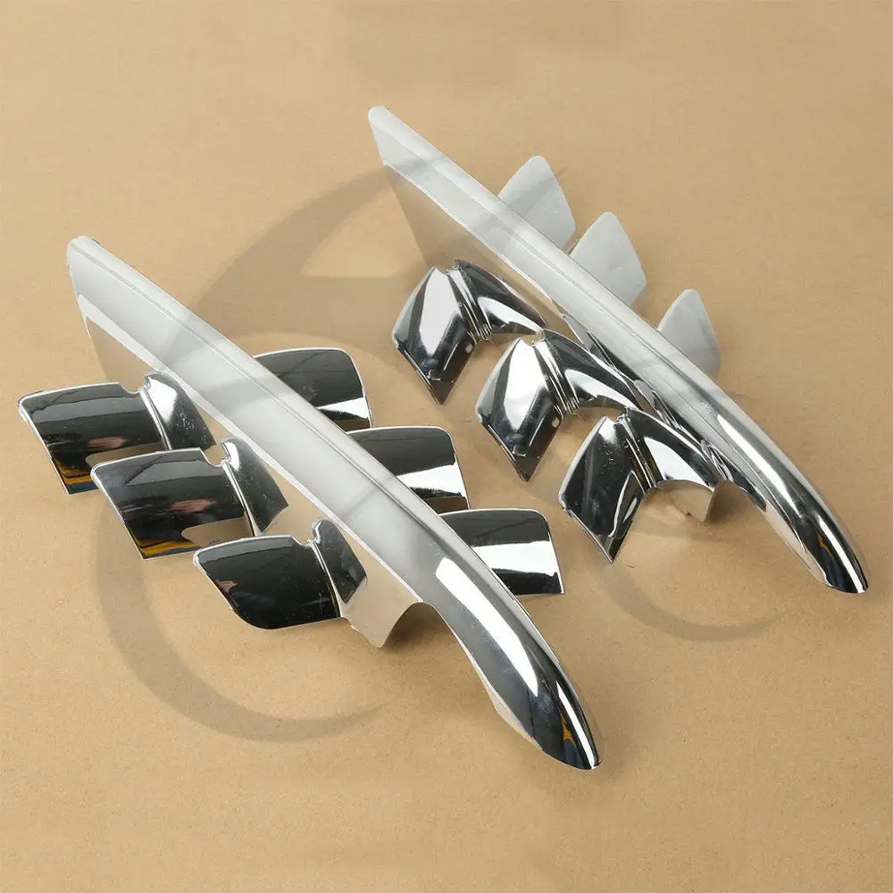 Motorcycle Chrome Shark Gills Fairing Accents For Honda Goldwing Gold wing GL1800 GL 1800 2001-2010 2009 2008 2007 2006 2005