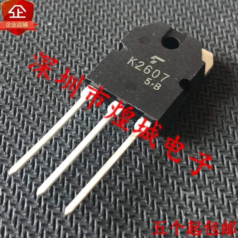 10PCS/Lot   K2607 2SK2607  TO-3P 800V 9A 5