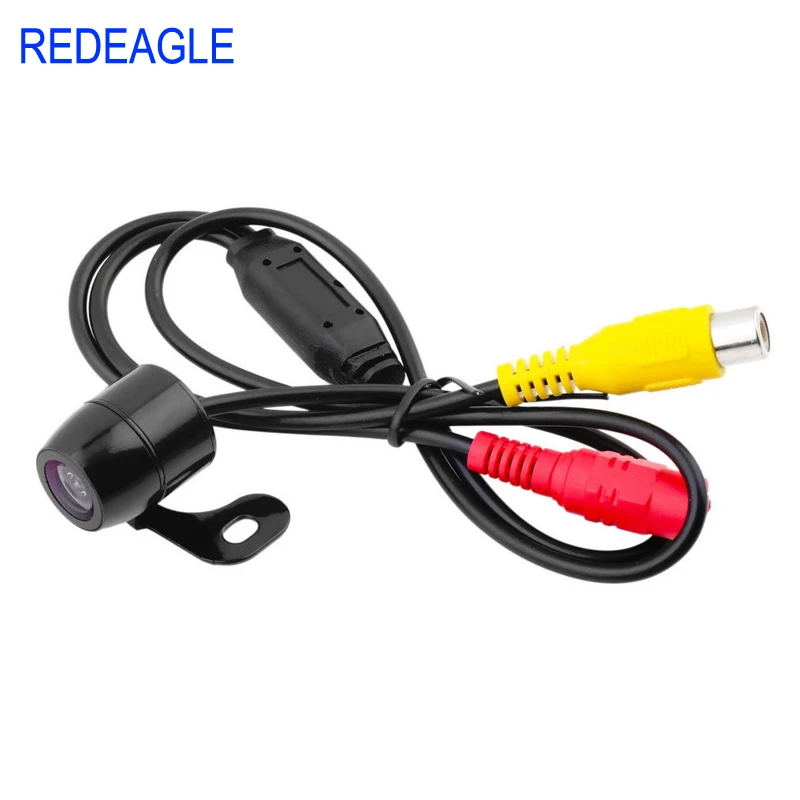 

REDEAGLE 12V Waterproof CCTV Security Camera 600TVL Front Rear View Mirror Wide Angle Car Analog Camera