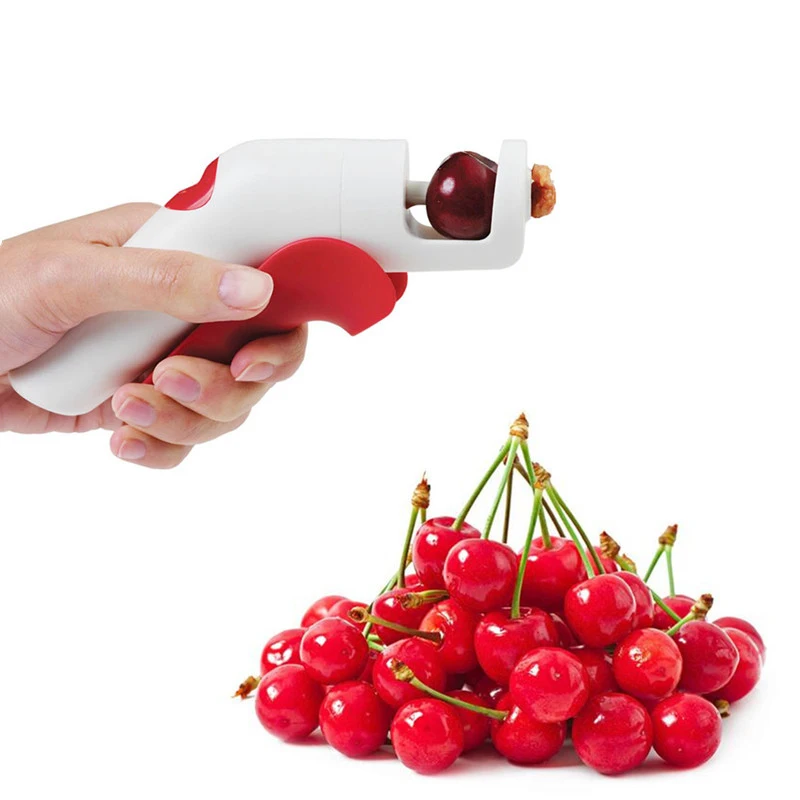 Cheery Cherries Pitter Seed Removing Tool Home Office Travel Fruit Stone Extractor Remove Cherry Bones Fruit Tools Cheery Pitter