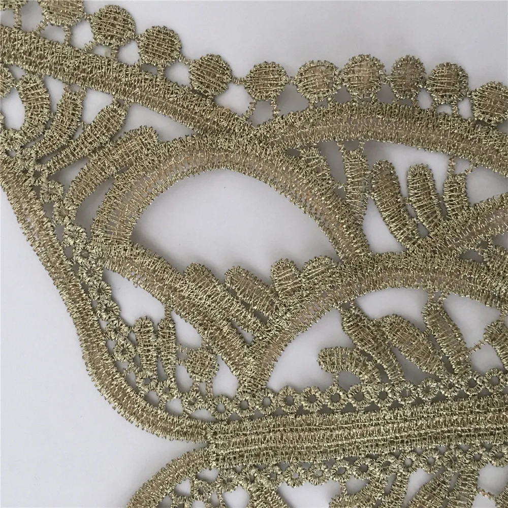 High quality Embroidery Lace collar for sewing Laces craft Materials Lace fabric Application dress Needlework Accessories