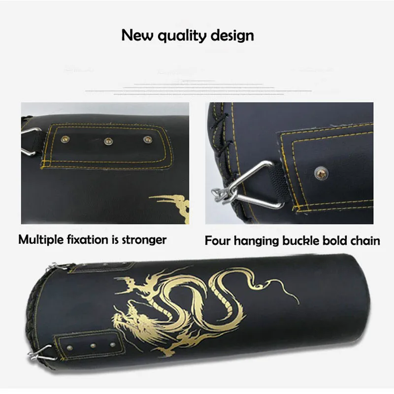 Fitness Boxing Sandbag Set for Men, pu Punching Bags, Taekwondo, Sanda bag, Home Training, MMA, muay Thai, 120cm,100cm,80cm