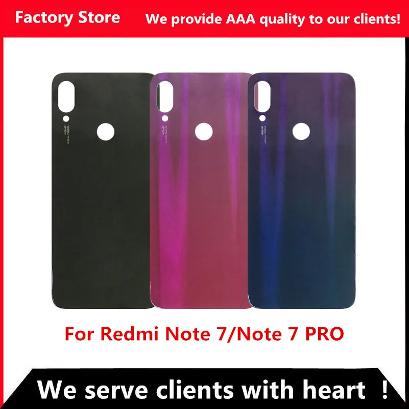 Battery Back Cover For Redmi Note 7/Note 7 PRO Battery Back Case For Redmi Note7/Note7 PRO Battery Back Cover Housing