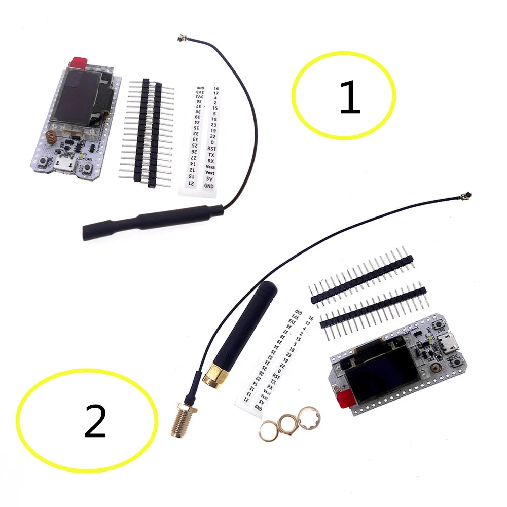 عقدة IoT مجلس التنمية SX1276 ESP32 رقاقة OLED واي فاي لورا عقدة 868-915mhz