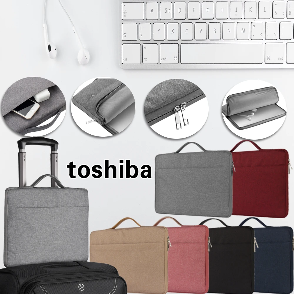 

Laptop Sleeve Case Protective Bag for Toshiba PORTEGE A30-E/SATELLITE PRO/TECRA A40-E Ultrabook Notebook Carrying Case Handbag