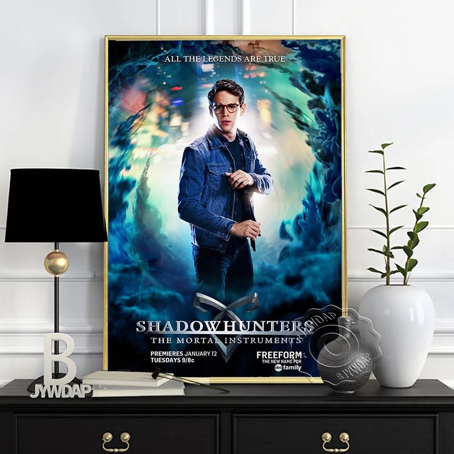 Shadowhunters The Mortal Instruments Posters And Prints Canvas Art Painting Wall Pictures For Living Room Decoration Home Decor