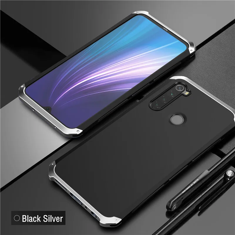 Shockproof Aluminum Metal Case For Xiaomi Mi 14 Mi 13 Poco M3 Pro Mi X3 GT Mi 11 Ultra Redmi Note 8 Pro 7 6 9T Mi Poco F3 Fundas