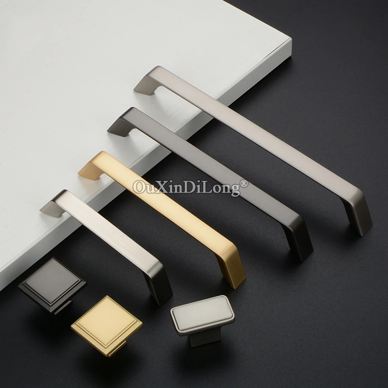Elegant Designed 10PCS European Solid Kitchen Cabinet Door Handles Cupboard Wardrobe Drawer TV Cabinet Pulls Handles & Knobs