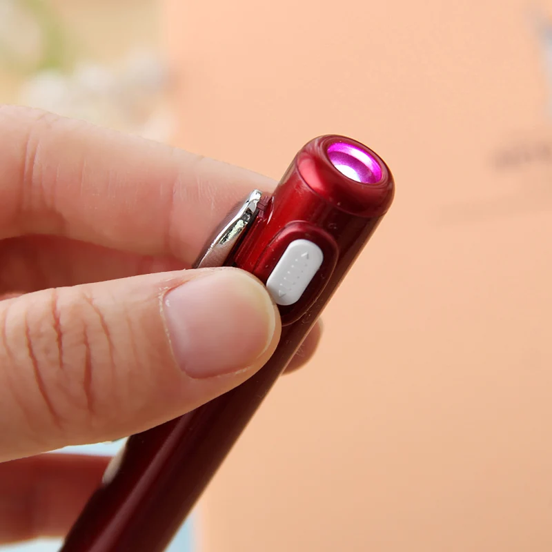 Led Lamp Pen Multifunctionele Zaklamp Creative Balpen