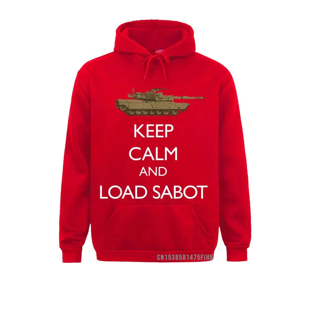 Keep Calm And Load Sabot Tanker M1 Abrams Hoodie Hoodies Hoods Thanksgiving Day Fitted Vintage Men Sweatshirts Hip Hop