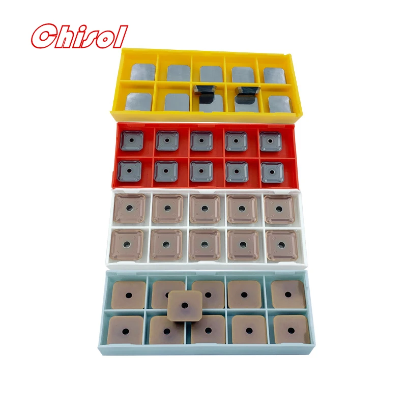 10pcs/box High Quality CNC Carbide Inserts SEKN SEEN SPKN SEKR 1203 1504 Tungsten Carbide Blade