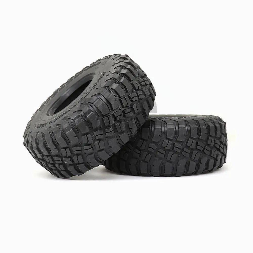 Ajrc 2.2-inch 120mm Rubber Tires For 1/10 Rock Track Redcat Scx10 Ii Axial 90046 90047 Trx-4 Rc4wd D90 D110 Trx-6 G63 Rc Car